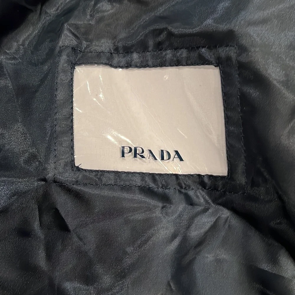 Prada garment bag.